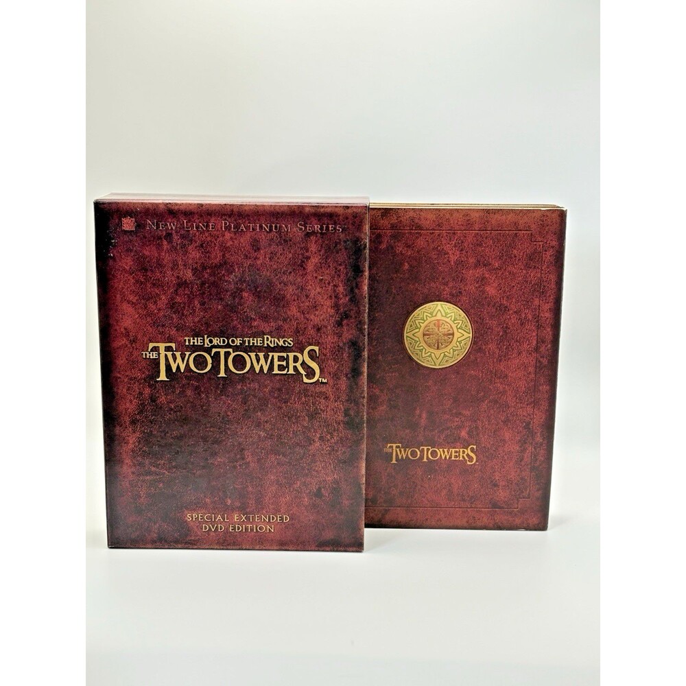 The Lord of the Rings: The Two Towers (DVD, 2003, 4-Disc Set, Platinum Series
